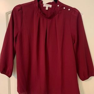 Maroon Blouse